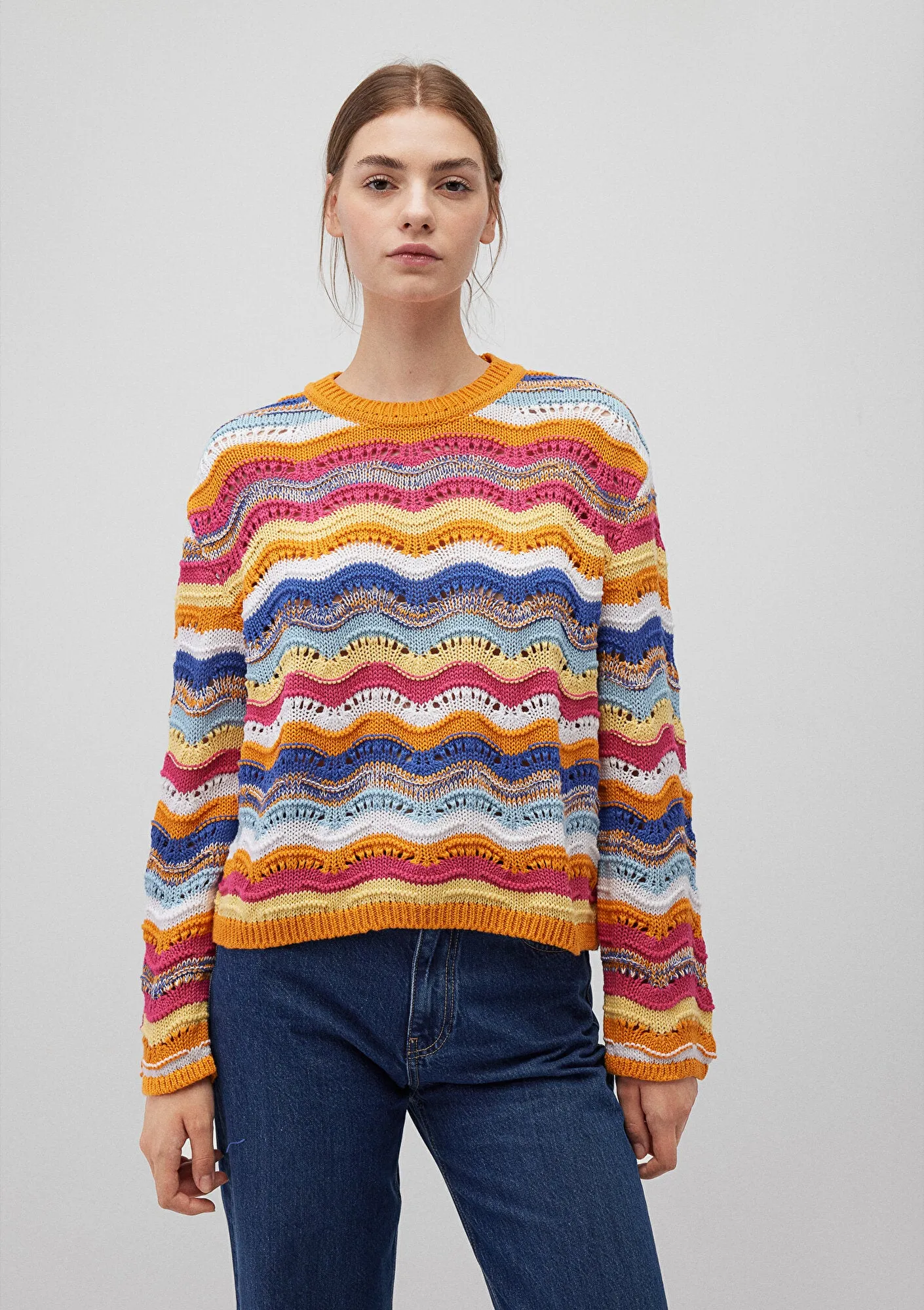 Purple Crewneck Sweater