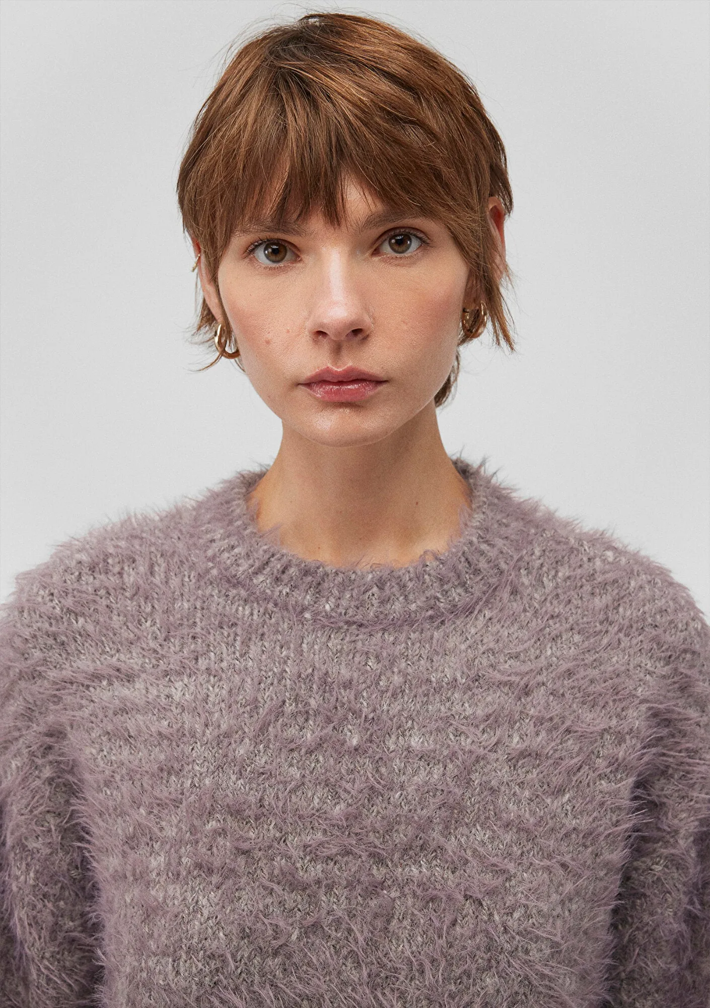 Purple Crewneck Sweater