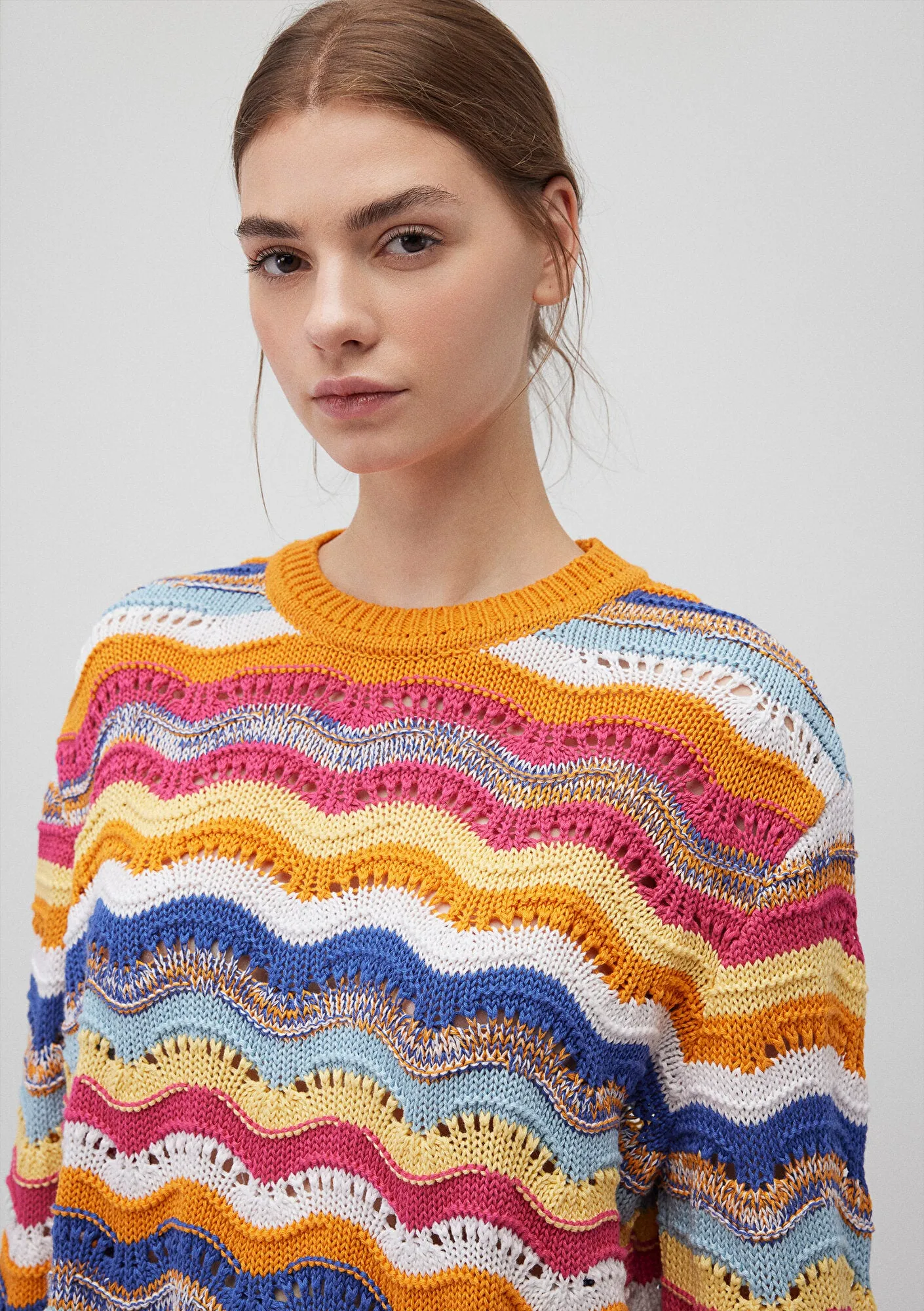 Purple Crewneck Sweater