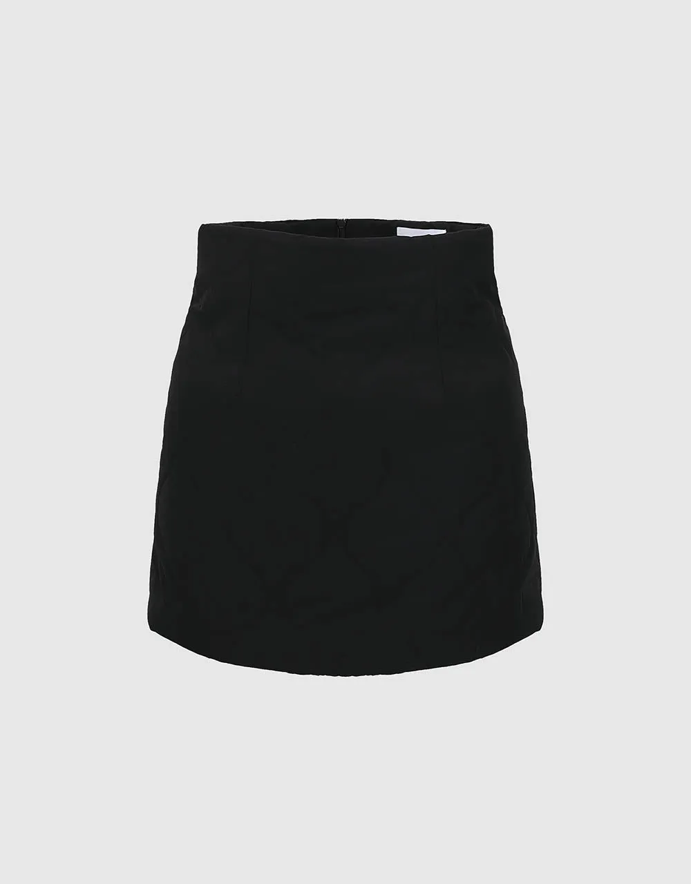 Quilted Mini A-Line Skirt