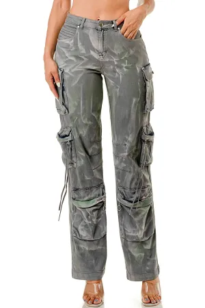 "Cosmic" Cargo Jeans