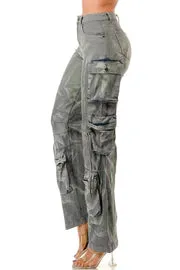 "Cosmic" Cargo Jeans