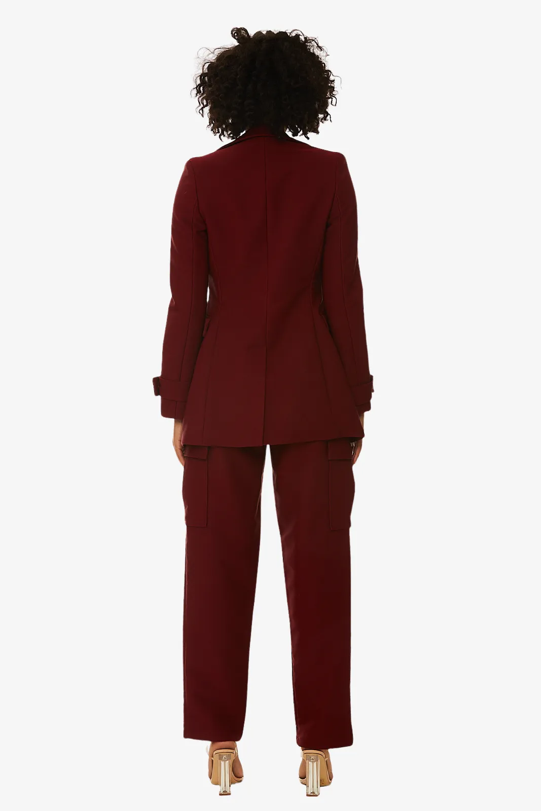 "Genay" Cargo Trouser in merlot