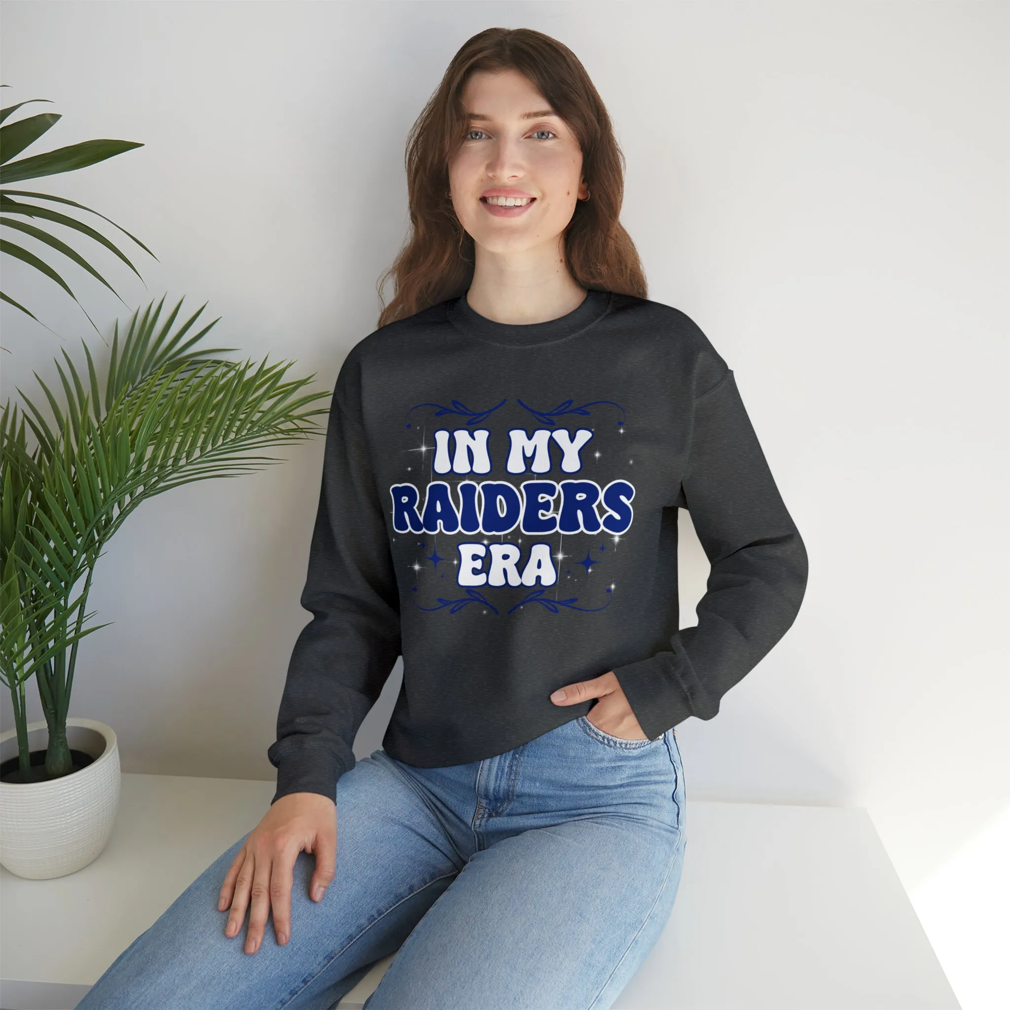 Raiders Era Unisex Heavy Blend™ Crewneck Sweatshirt