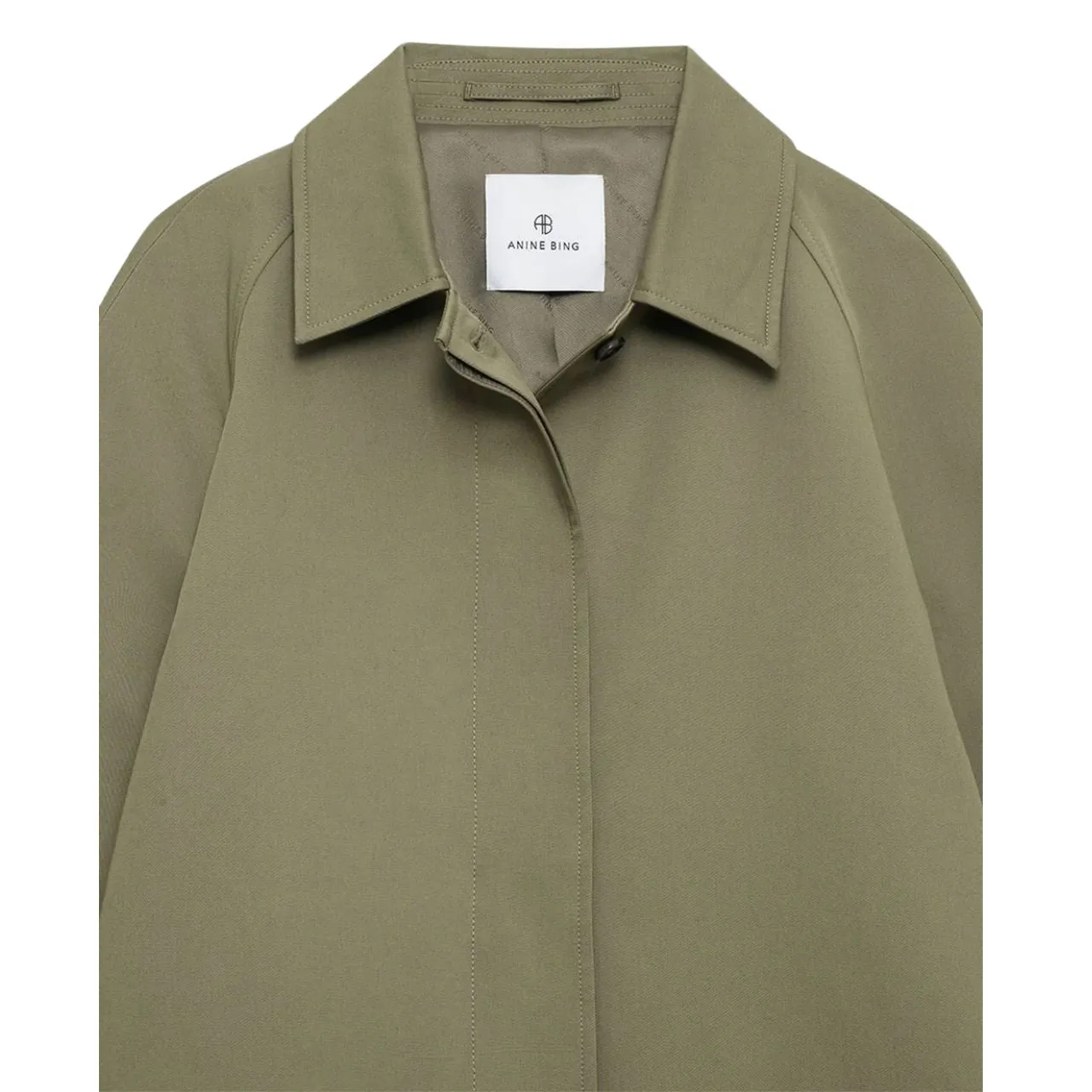 Randy Oversized Trench Olive