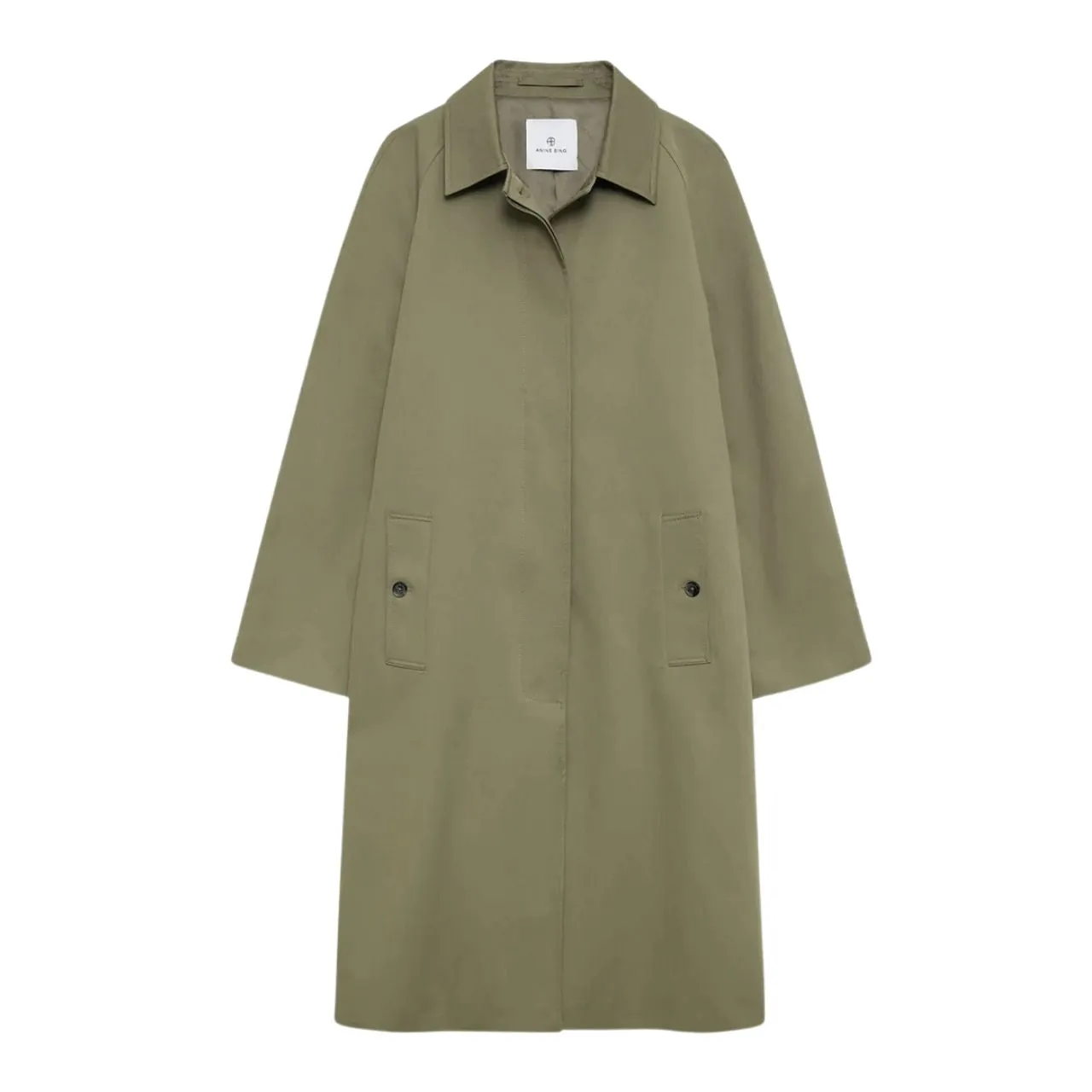 Randy Oversized Trench Olive