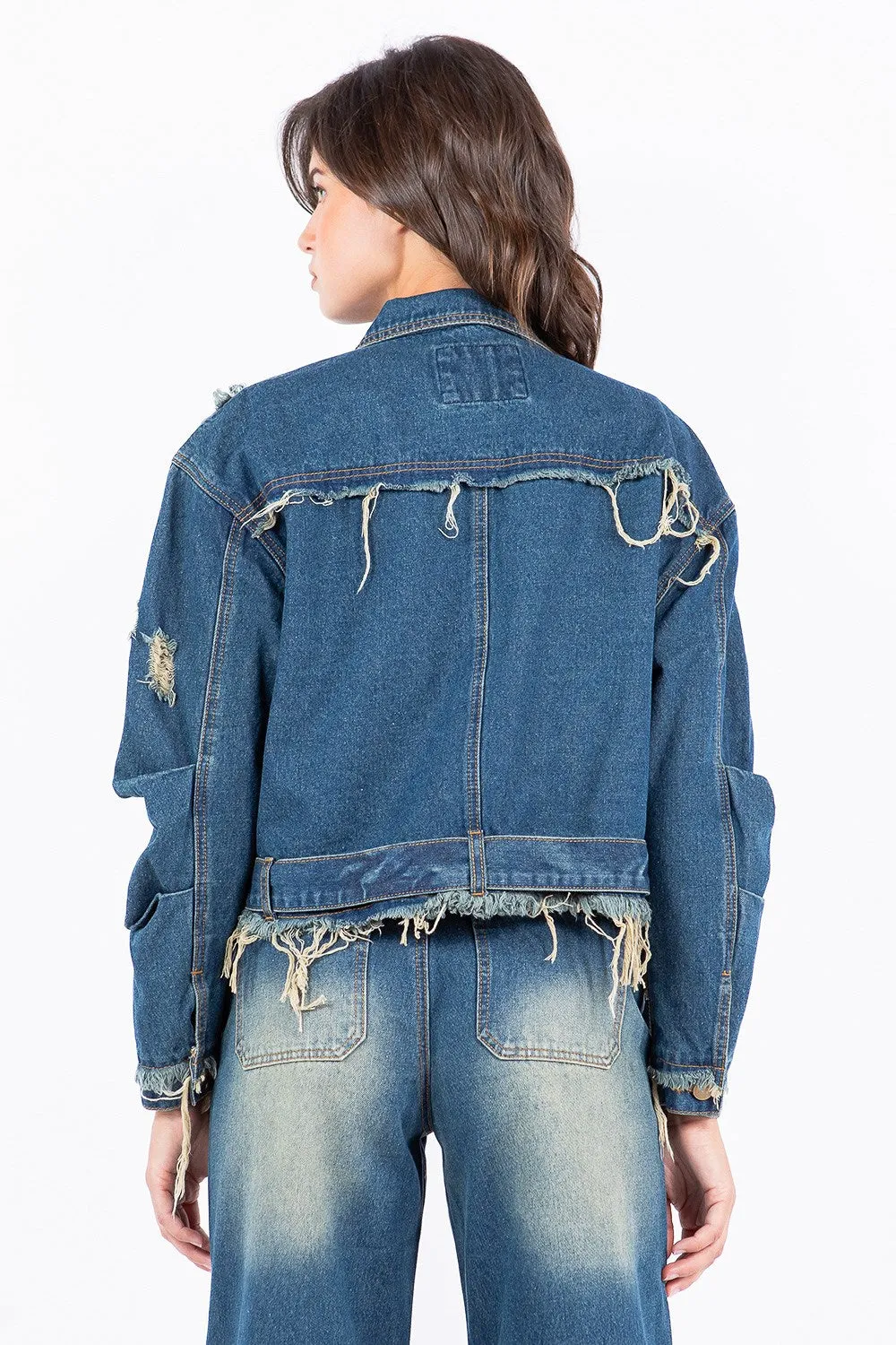 Raw Edge Streetwear Jacket