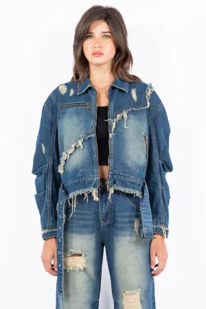 Raw Edge Streetwear Jacket