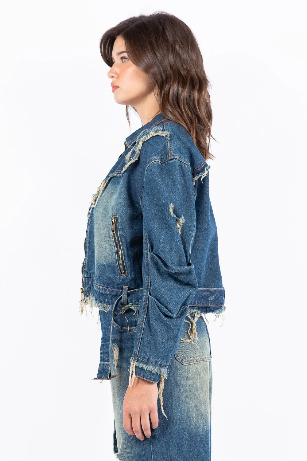 Raw Edge Streetwear Jacket