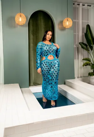 Razzle & Dazzle Crochet Maxi