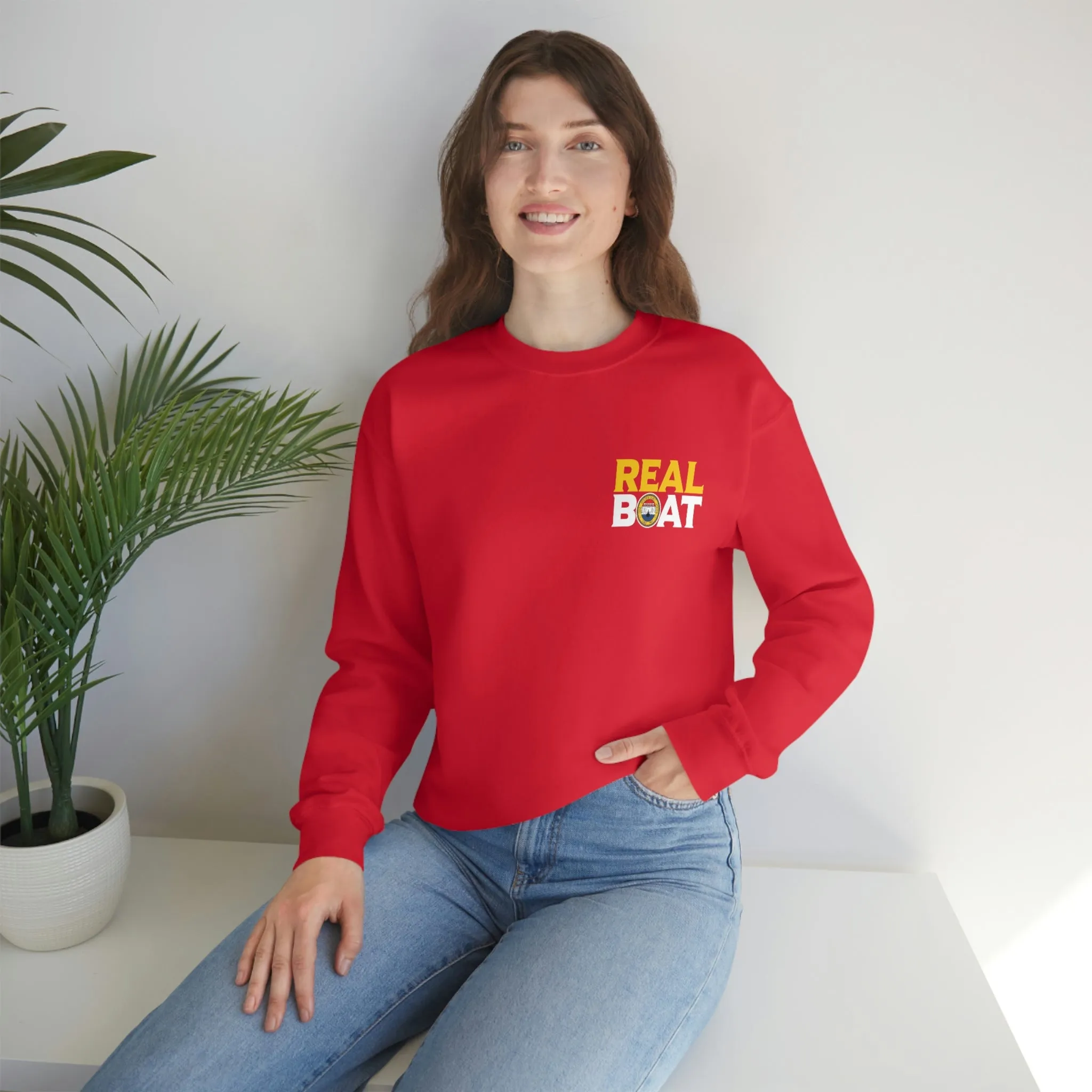 REAL BOAT Crewneck Sweatshirt
