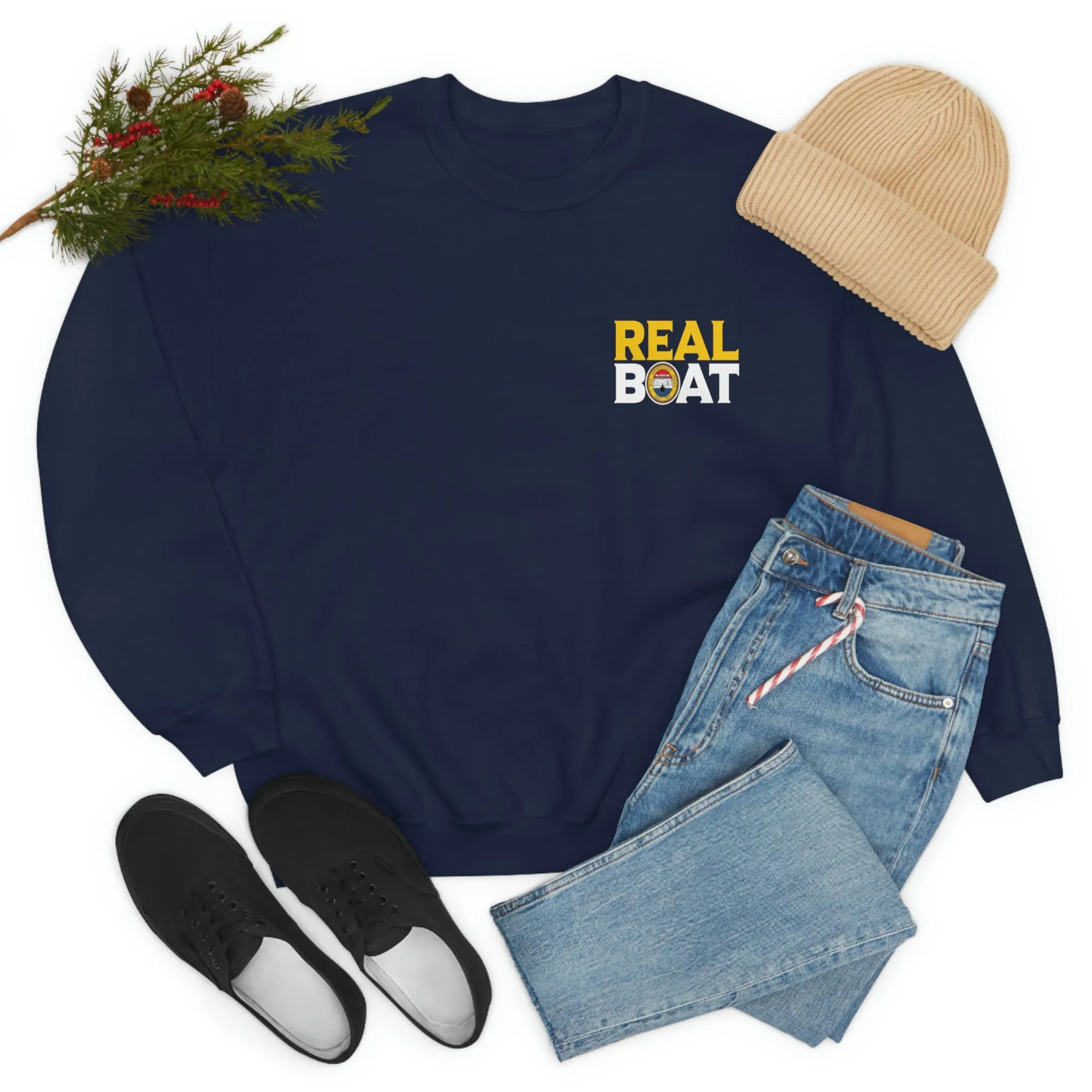 REAL BOAT Crewneck Sweatshirt