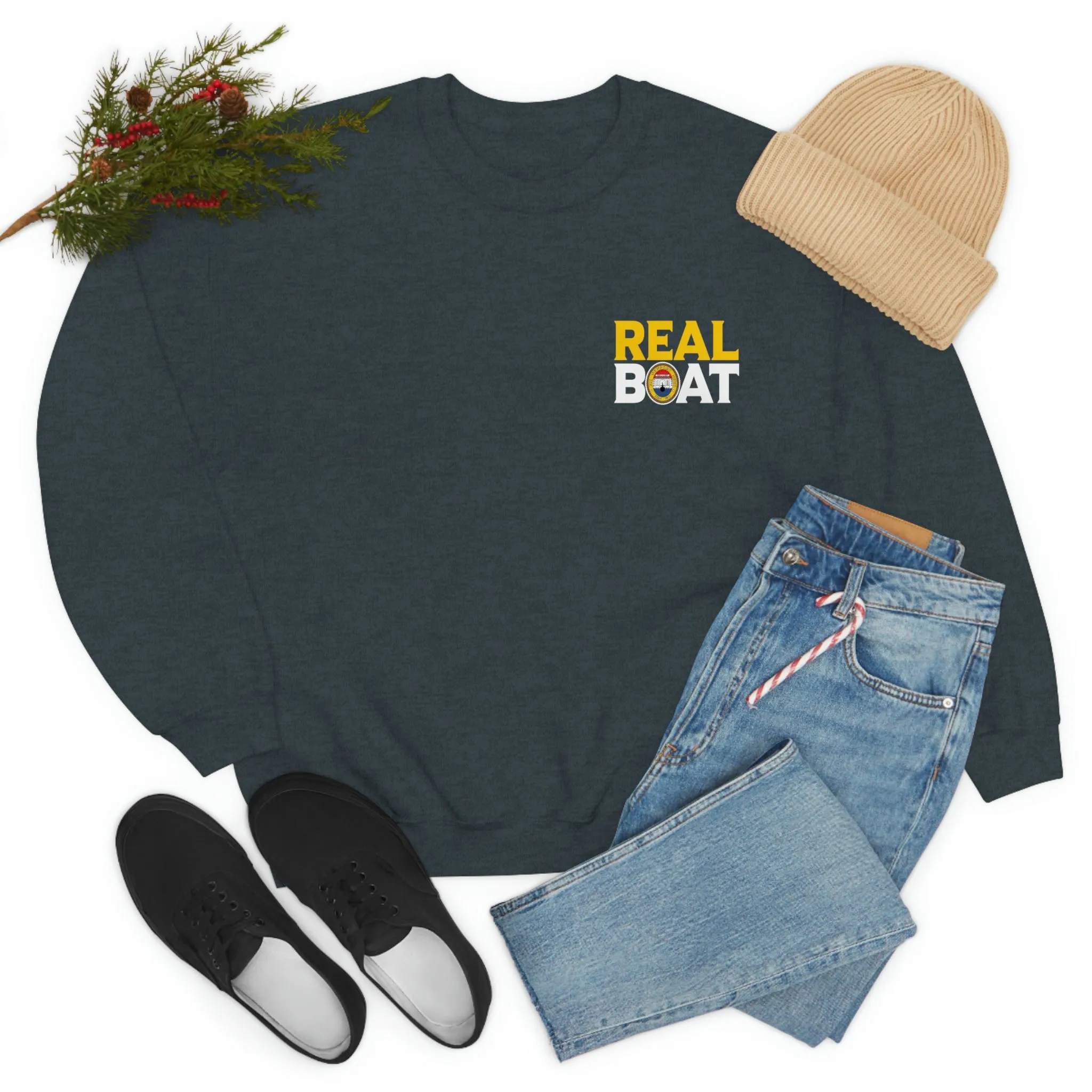 REAL BOAT Crewneck Sweatshirt