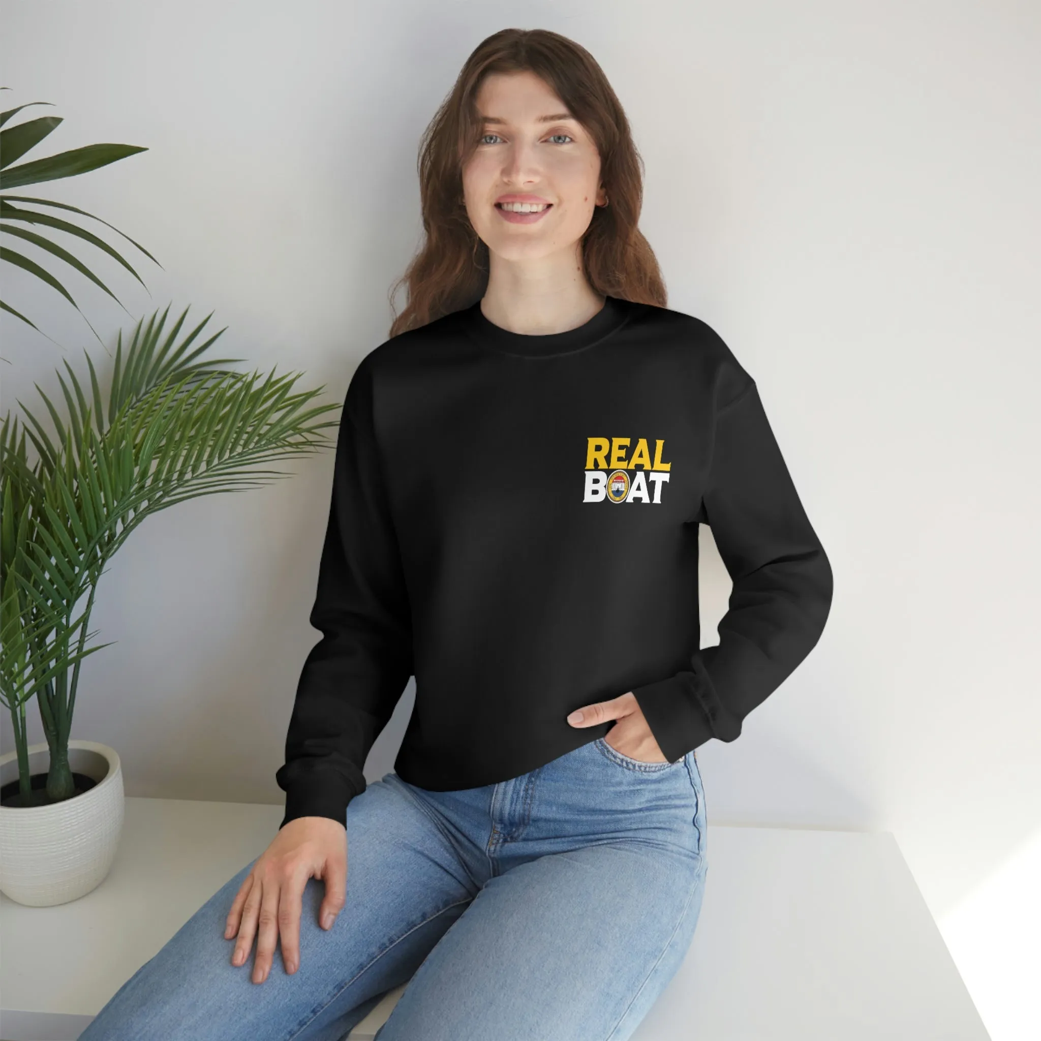 REAL BOAT Crewneck Sweatshirt