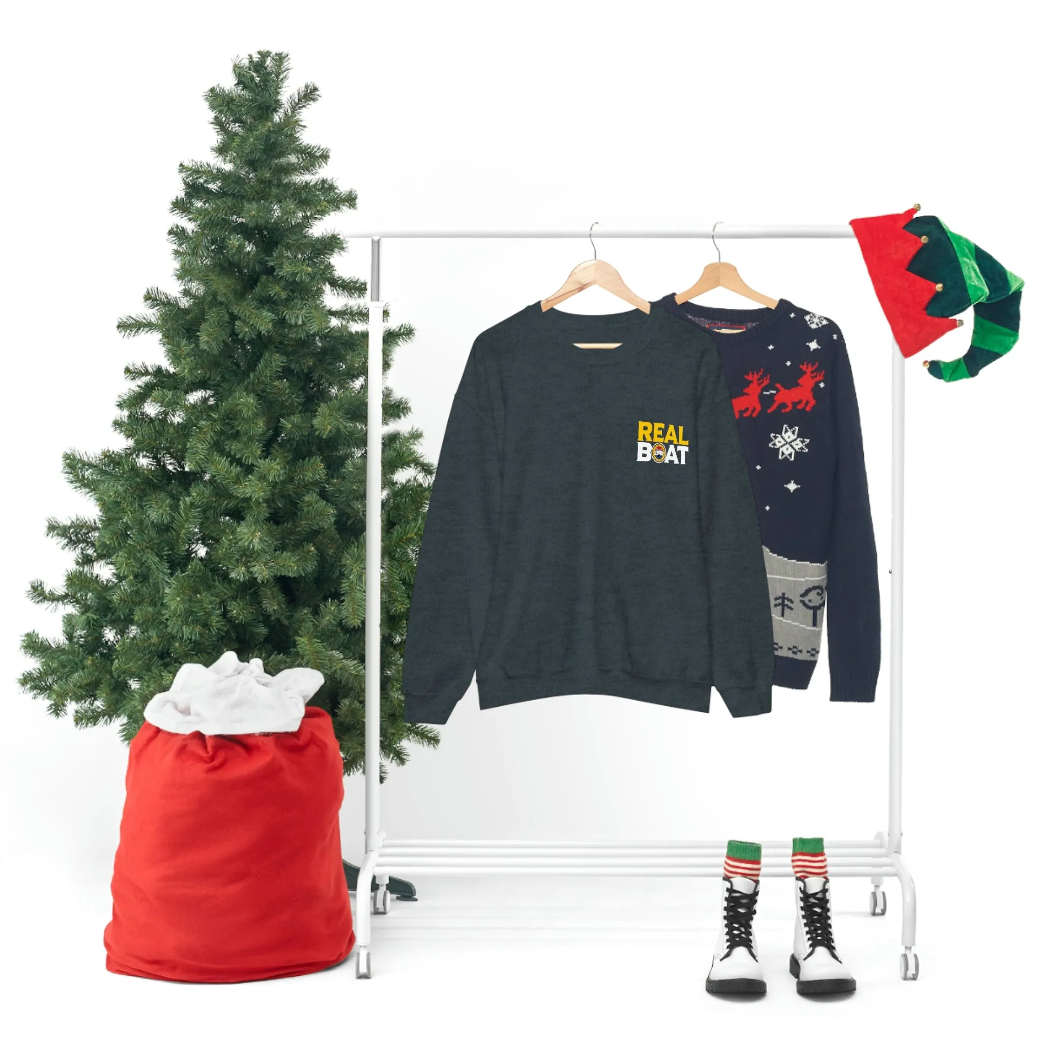 REAL BOAT Crewneck Sweatshirt