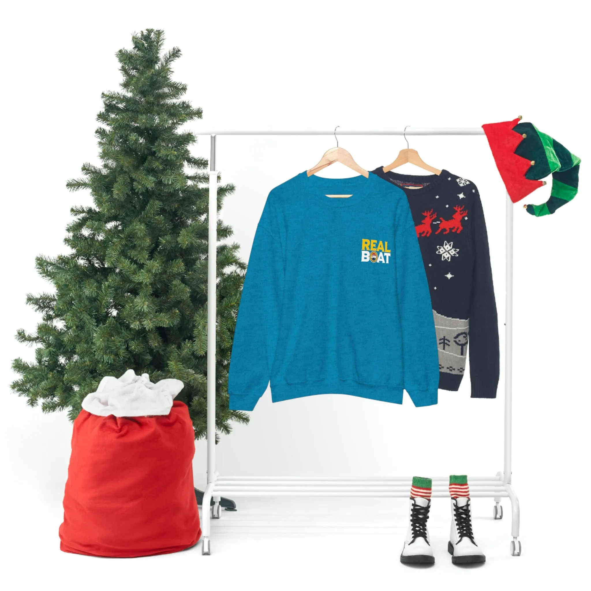 REAL BOAT Crewneck Sweatshirt