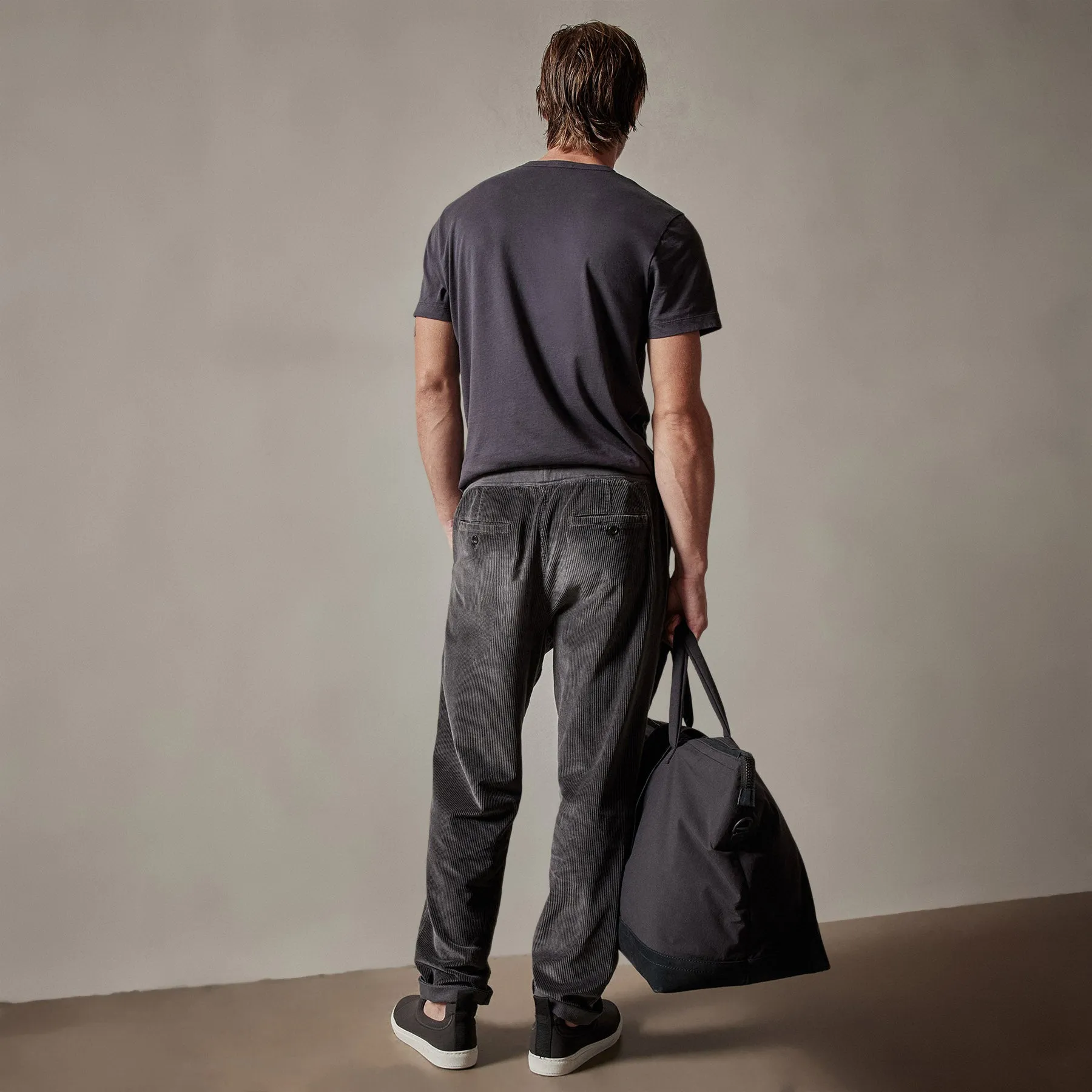 Relaxed Fit Corduroy Chino - Magma Pigment