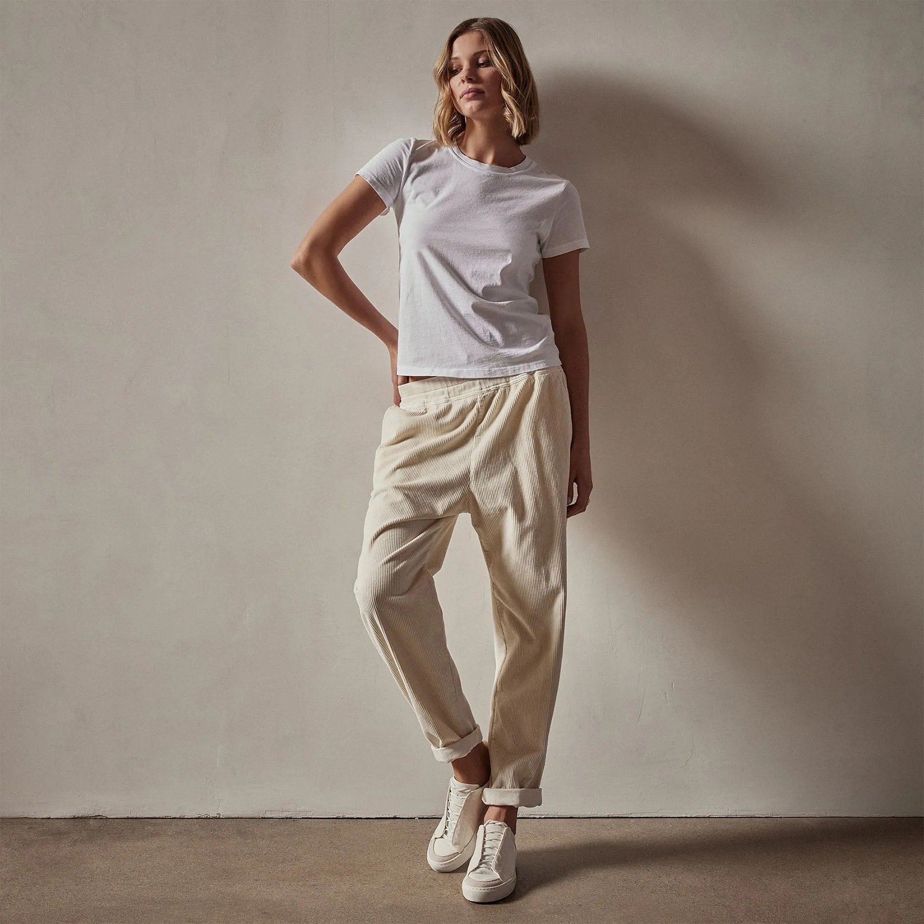 Relaxed Fit Corduroy Pant - Canvas Pigment