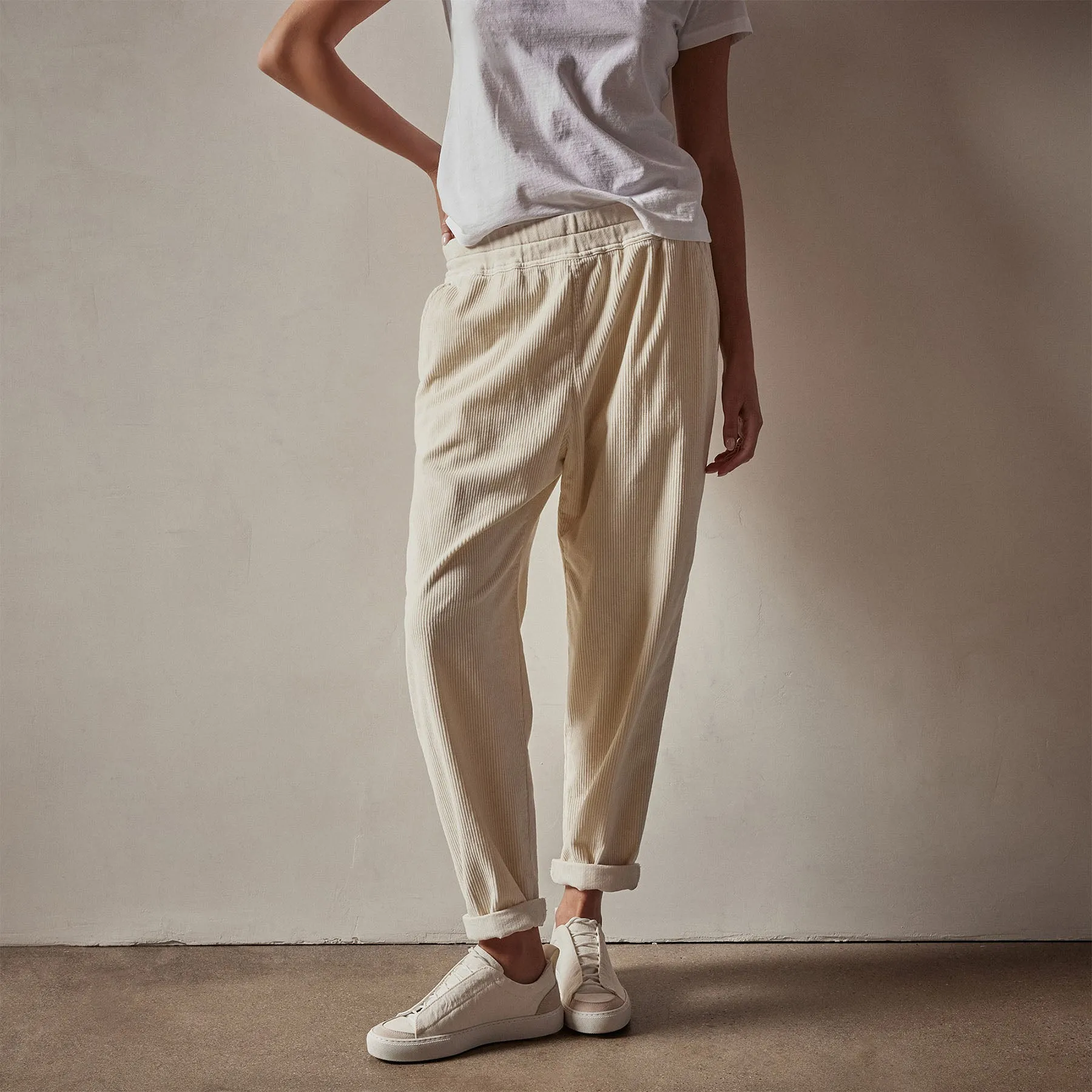 Relaxed Fit Corduroy Pant - Canvas Pigment
