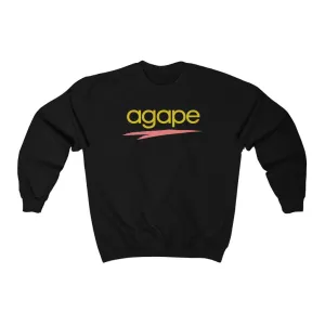 Retro Agape Apricot Sweatshirt