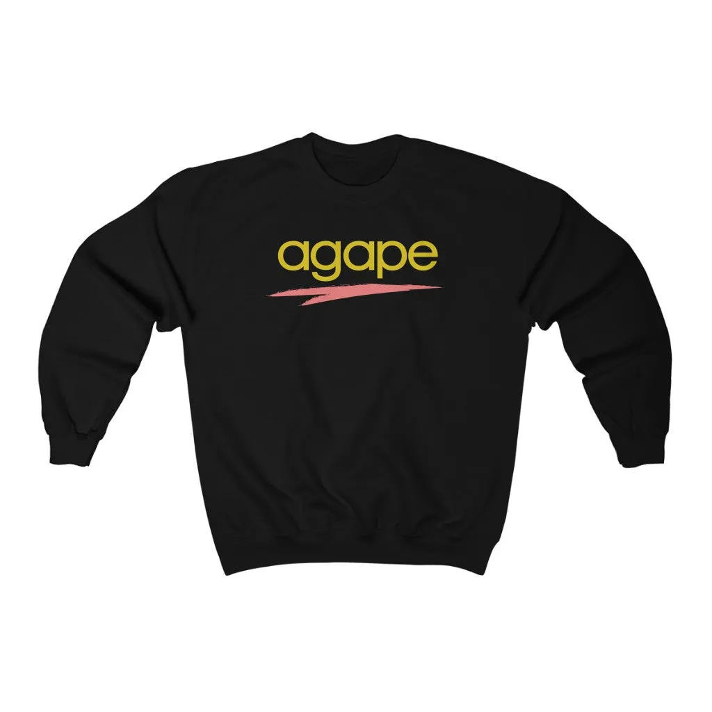 Retro Agape Apricot Sweatshirt