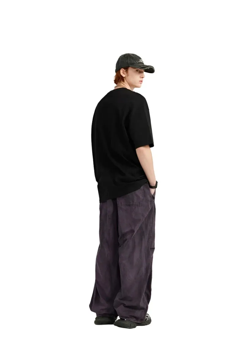 Retro Washed Parachute Cargo Pant