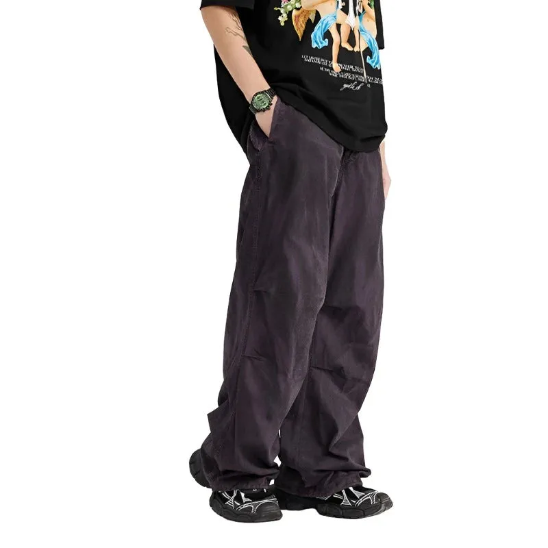 Retro Washed Parachute Cargo Pant