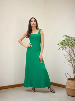 Rib Maxi Dress
