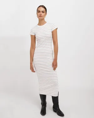 Ribbed Midi Dress
