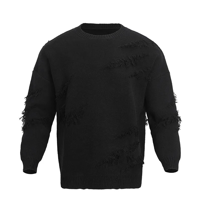 RIPPED HOLE SWEATER