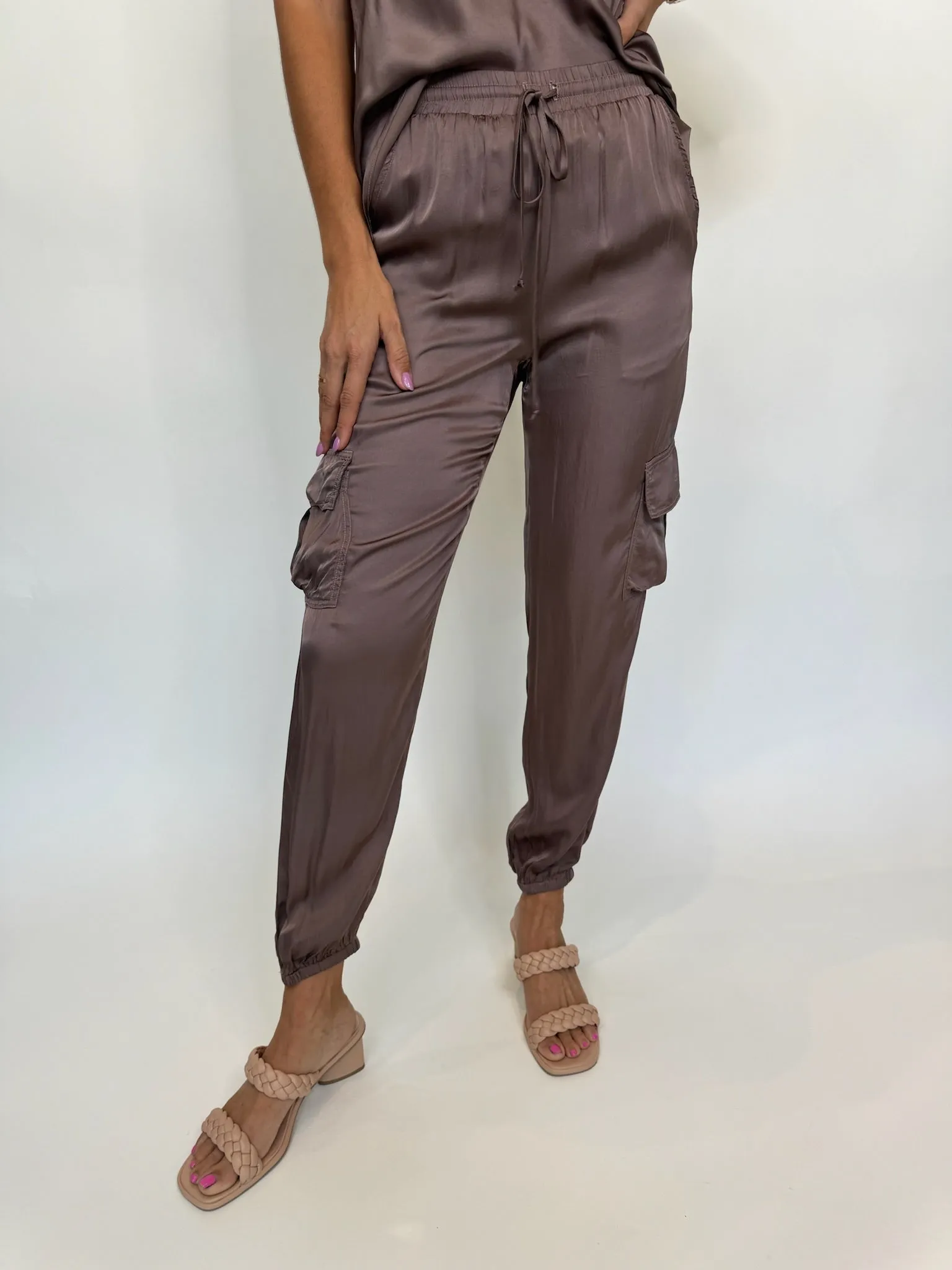 River & Sky Eco-Satin Harlow Pant