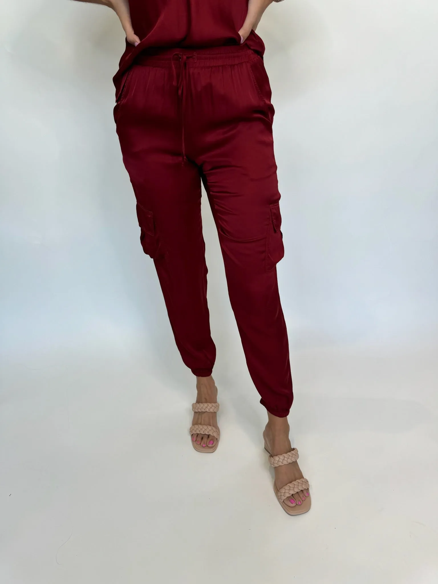River & Sky Eco-Satin Harlow Pant
