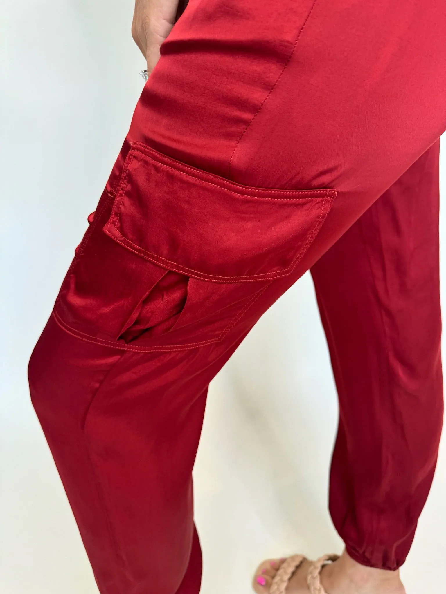 River & Sky Eco-Satin Harlow Pant