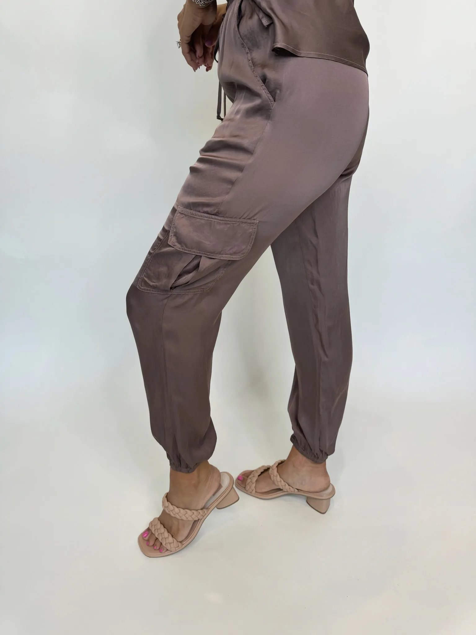 River & Sky Eco-Satin Harlow Pant