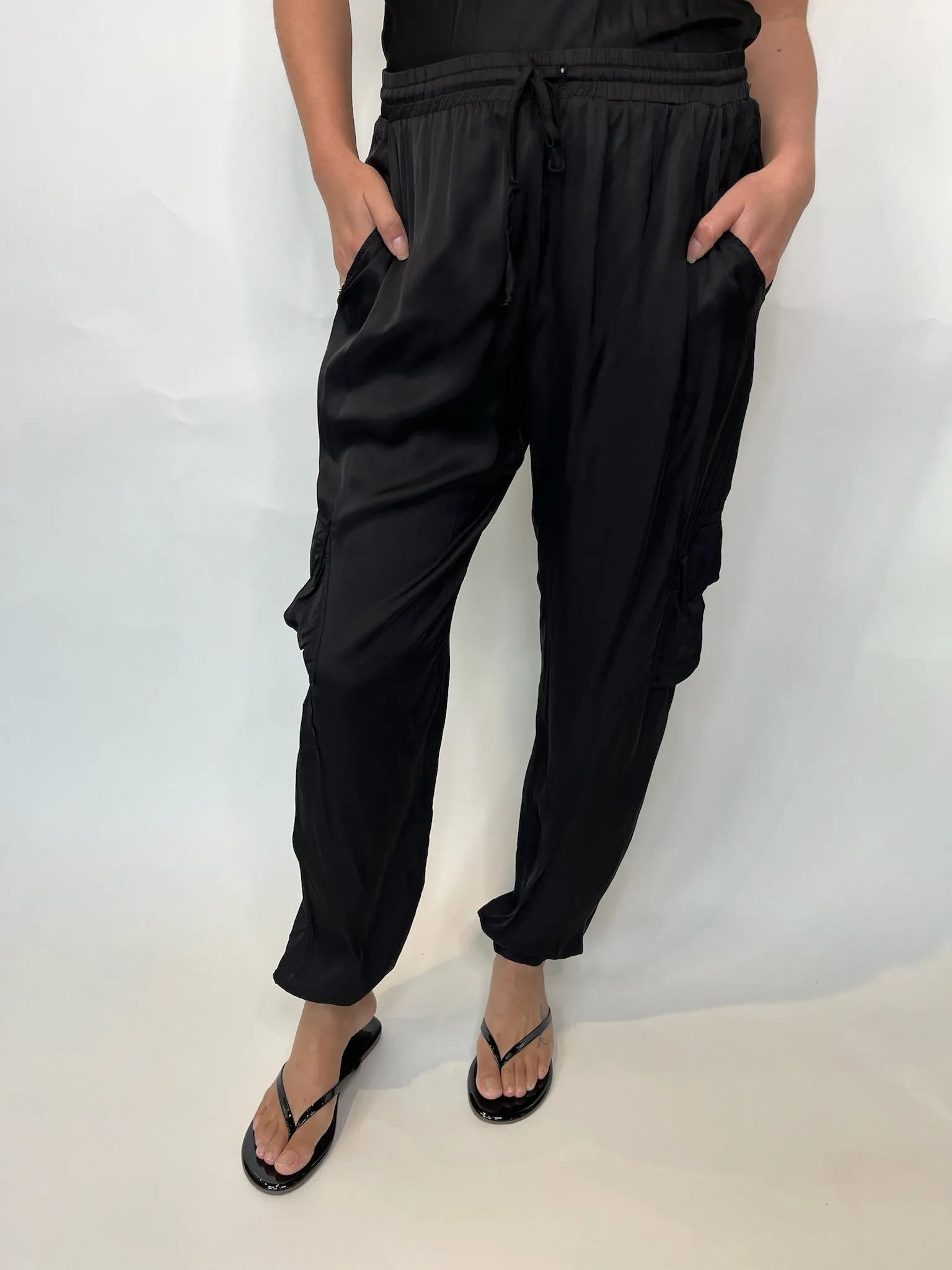 River & Sky Eco-Satin Harlow Pant