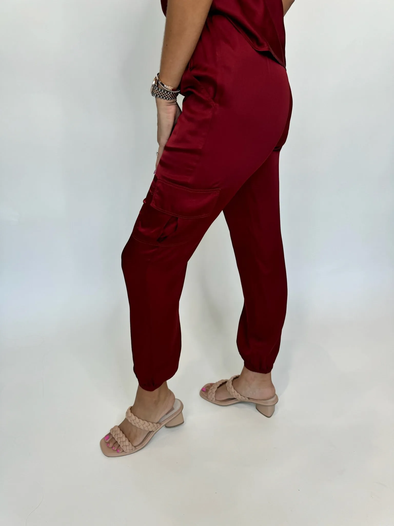 River & Sky Eco-Satin Harlow Pant