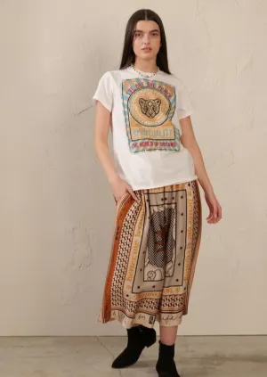 Rosalee Printed Skirt