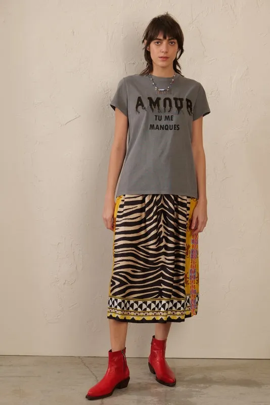 Rosalee Printed Skirt