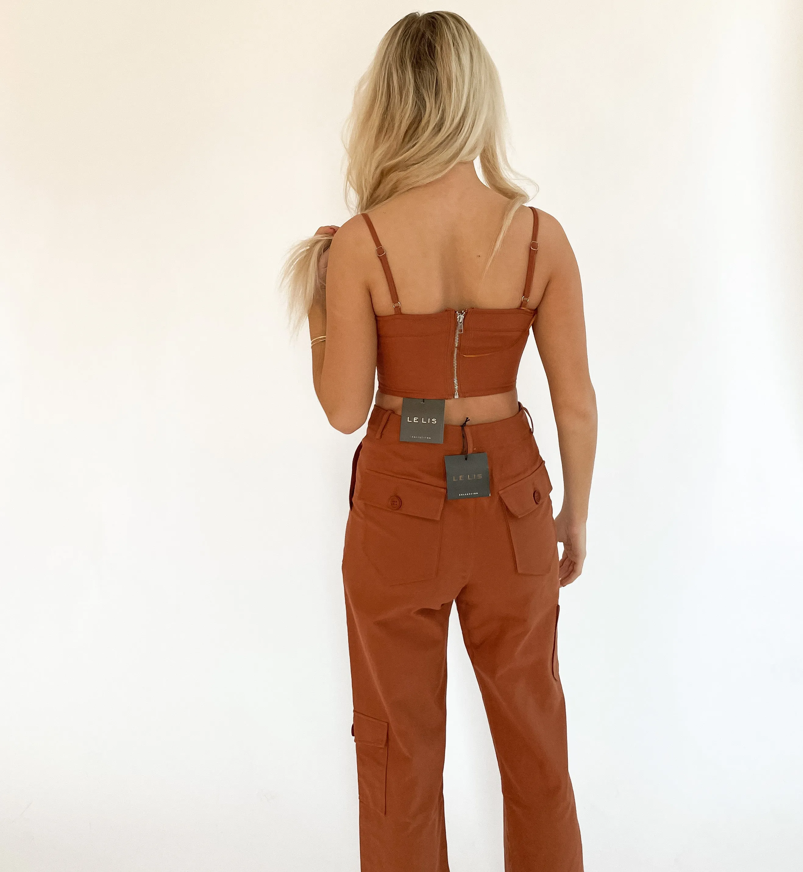 Rust Cargo Crop Top