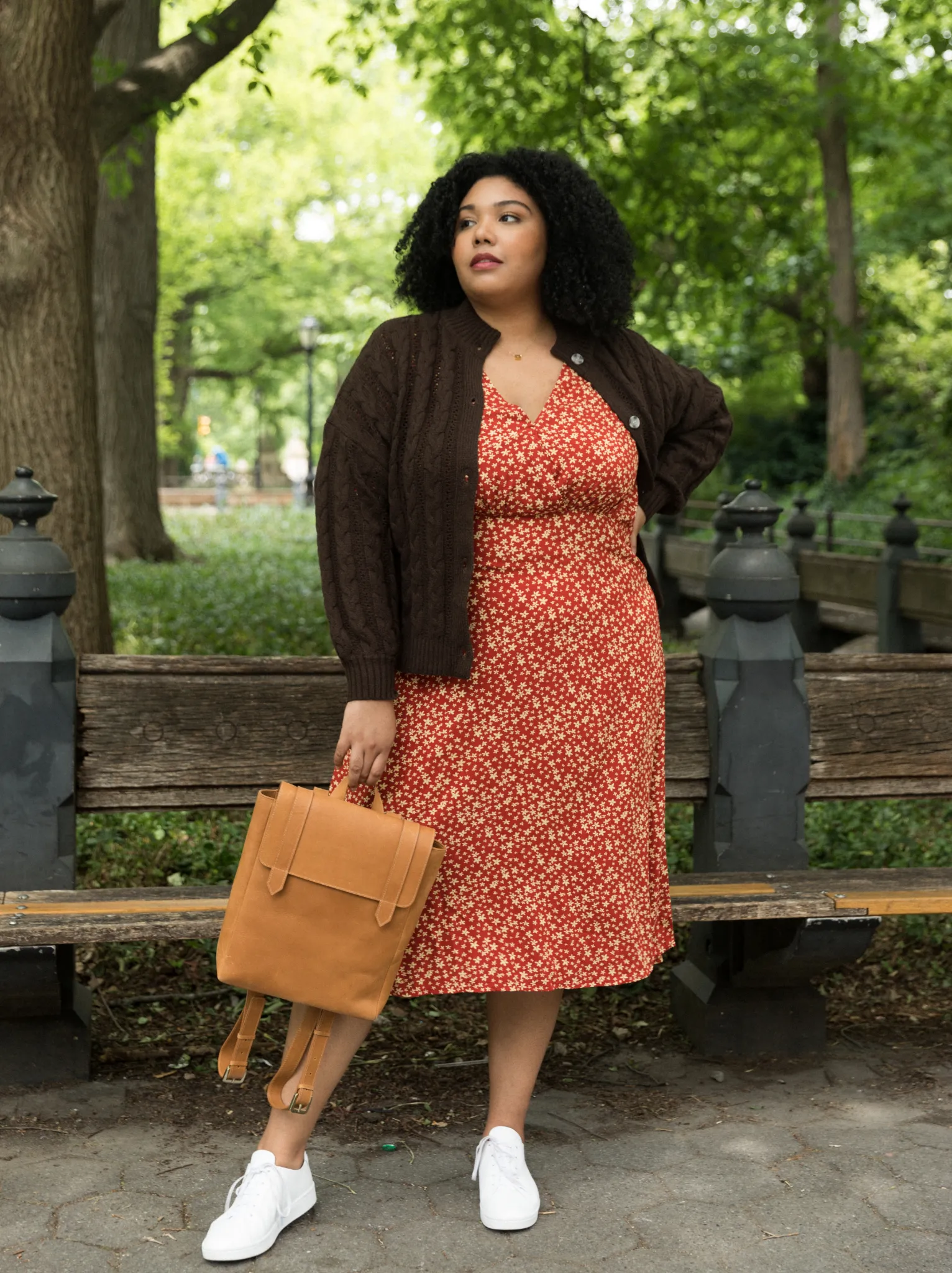Ruth Cable Knit Cropped Cardigan
