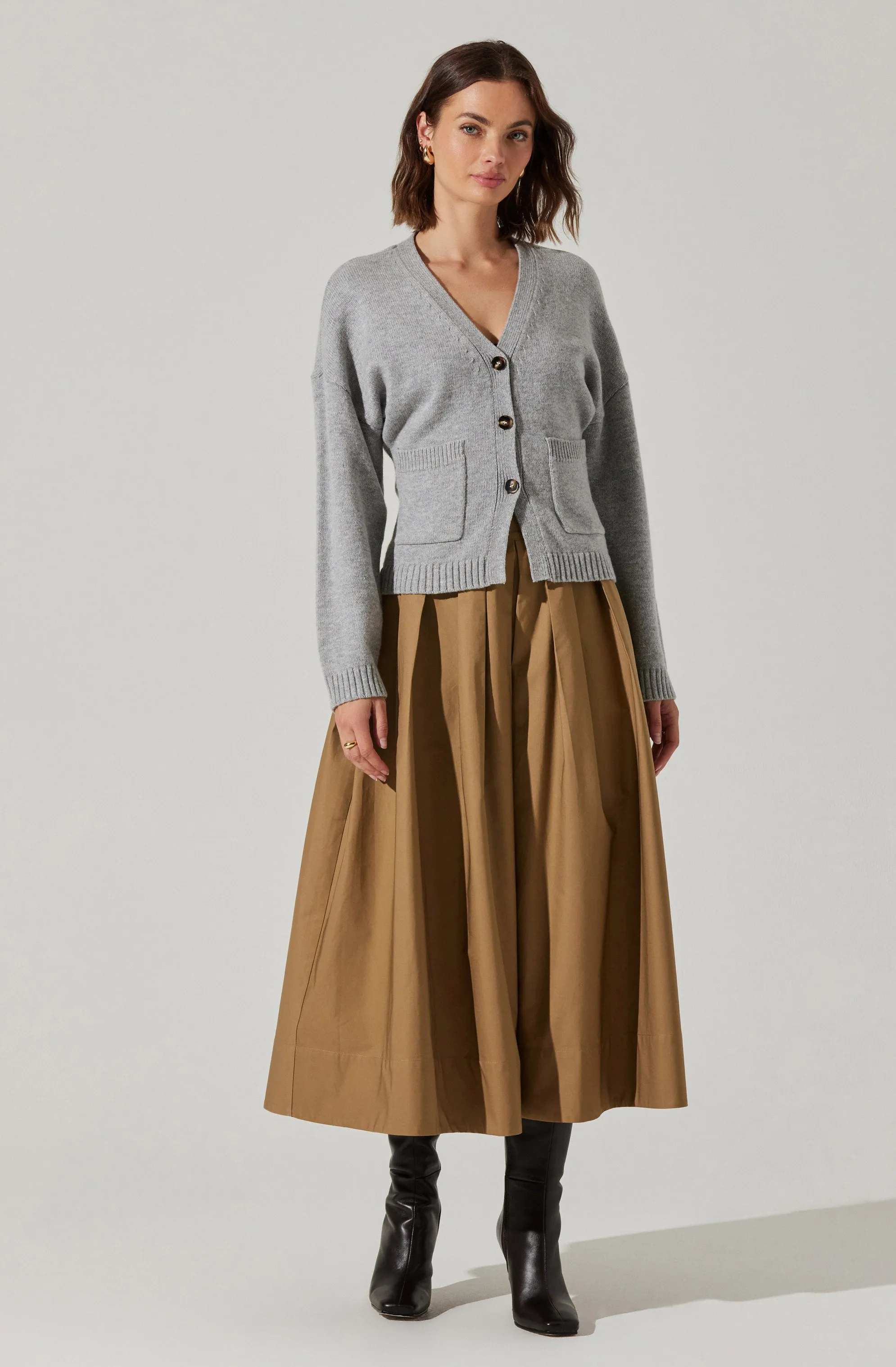 Saffi V-Neck Cardigan
