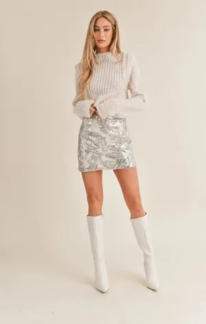 Sage The Label - Aura Sequin Mini Skirt