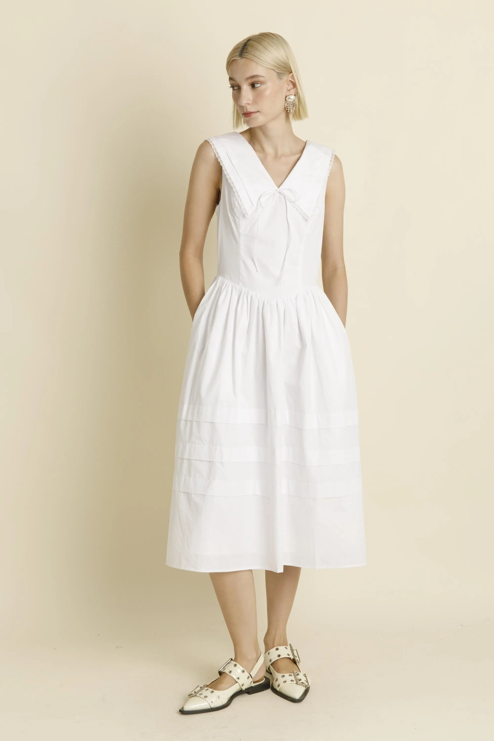 Sailor Midi Dress