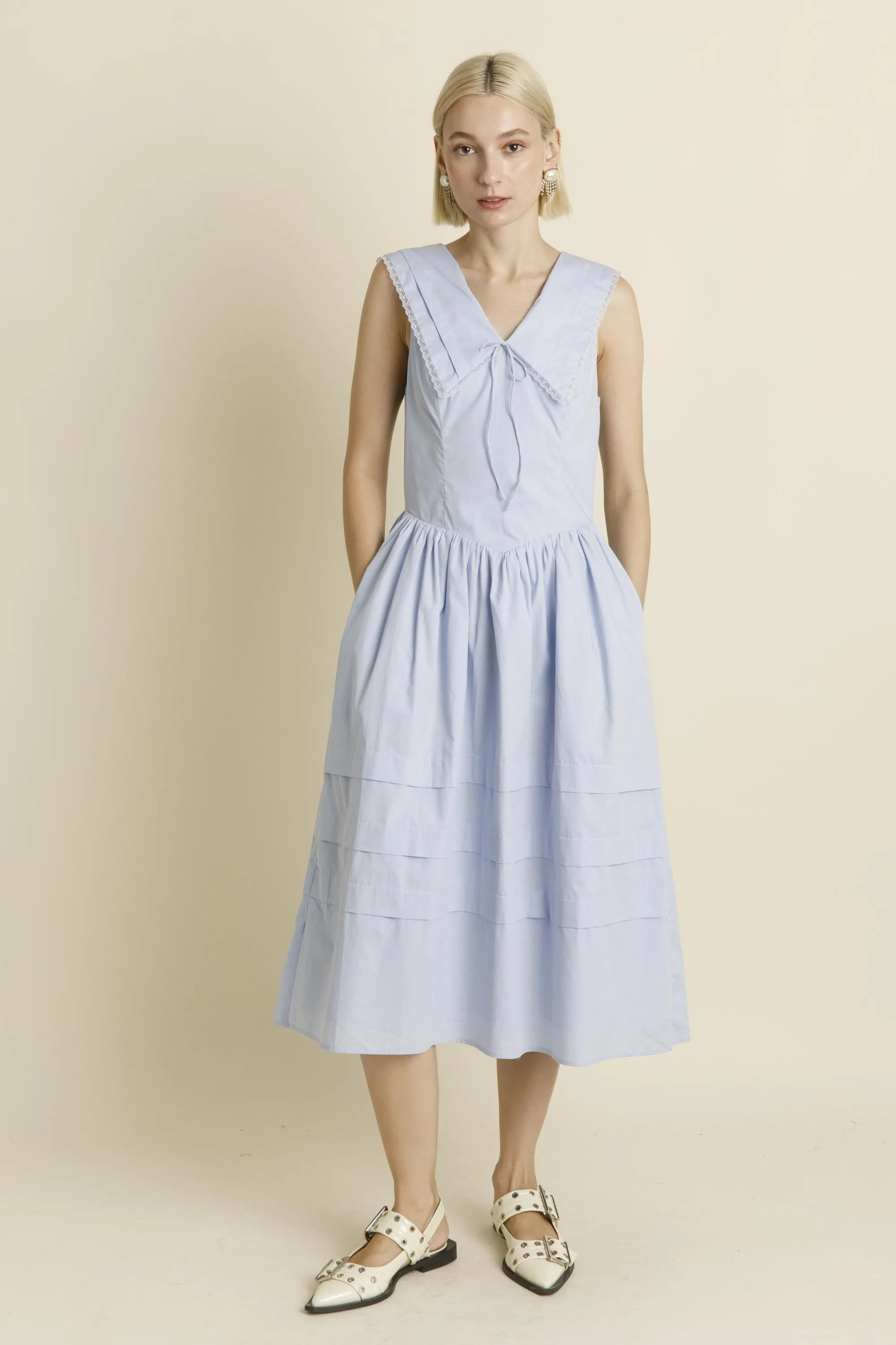 Sailor Midi Dress
