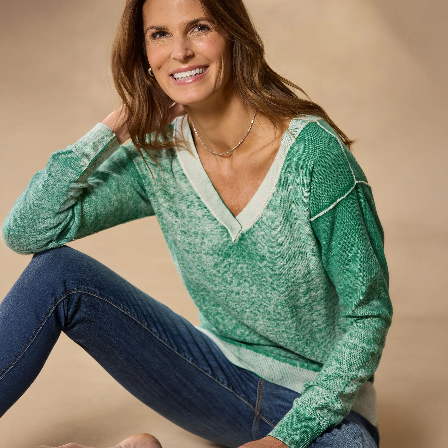 Samantha V-Neck Sweater