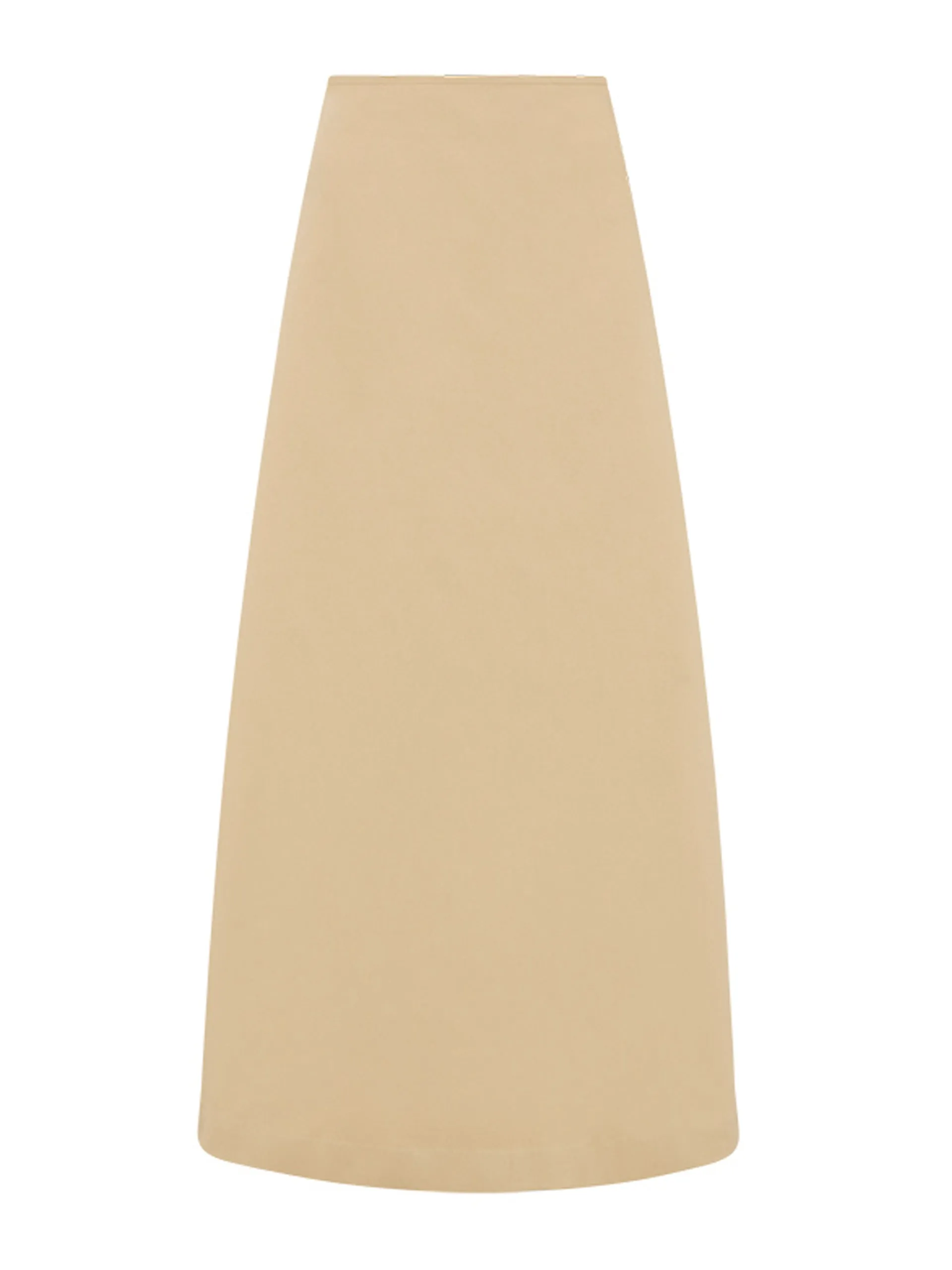 Sand A-line skirt