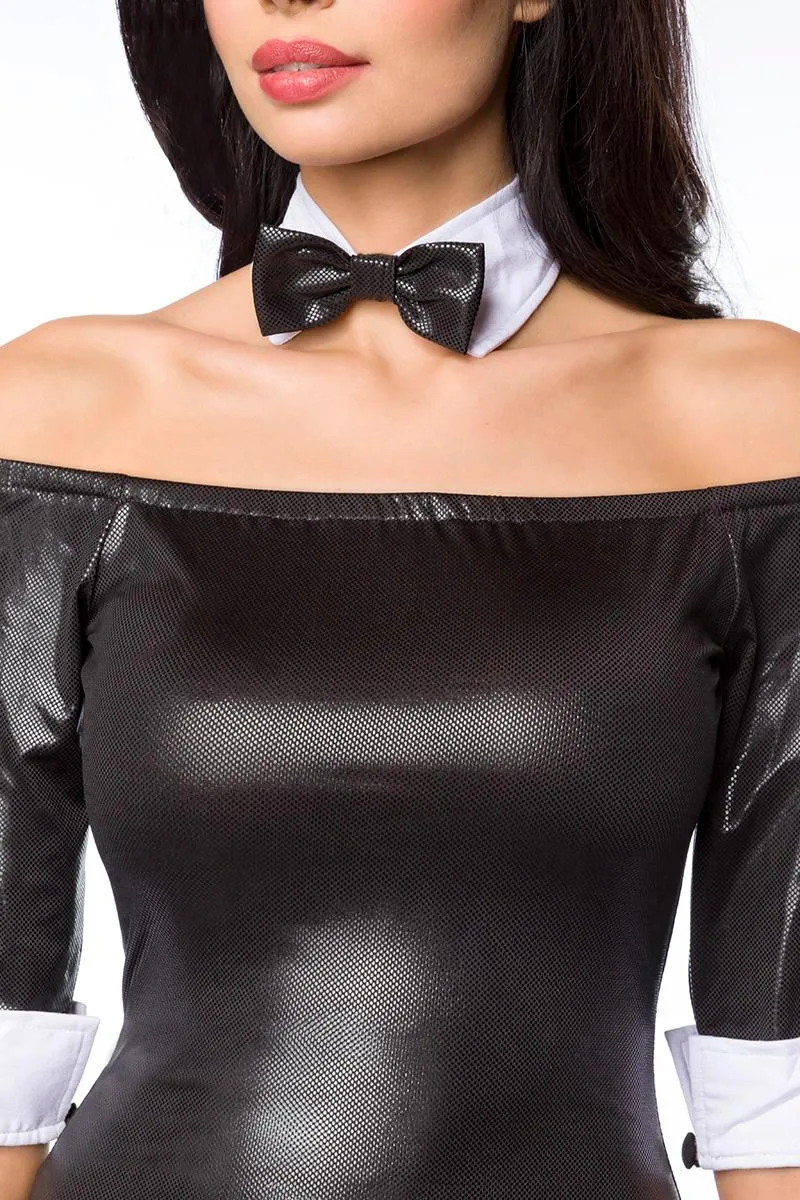 Saresia Mini Dress with Bow Tie (XS, L)