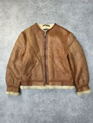 Schott Shearling Type B-3 Sherpa Aviator Jacket