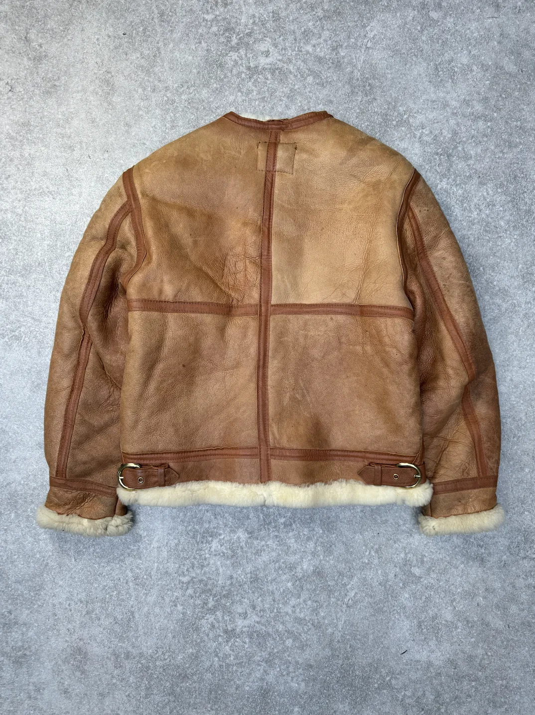 Schott Shearling Type B-3 Sherpa Aviator Jacket