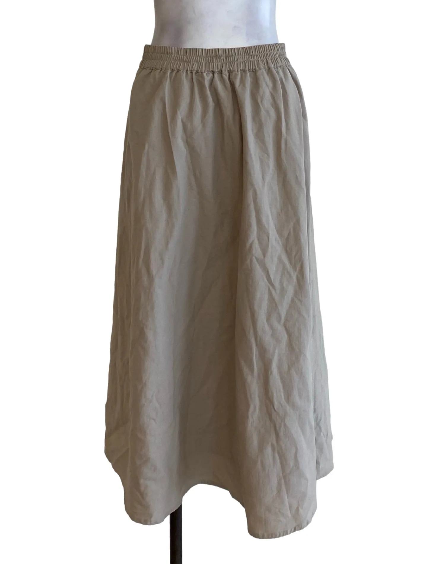 Sepia Button Down Skirt